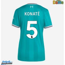 Liverpool Ibrahima Konate #5 Tredjedrakt Dame 2025-26 Kortermet